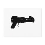 Black Raygun Postcard