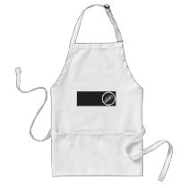 black rectangle logo aprons