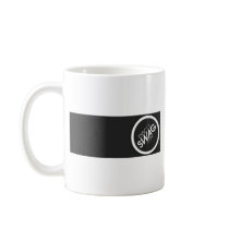 black rectangle logo coffee mugs