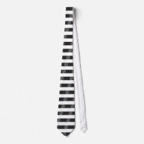 black rectangle logo neck wear