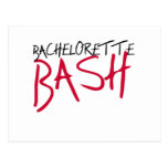 Black/Red Bachelorette Bash Postcards