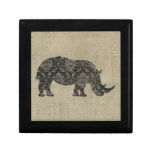 Black Rhinoceroses Gift Box