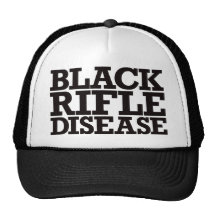 Black Rifle Disease - Black Trucker Hats