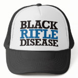 Black Rifle Disease - Blue and Black Mesh Hat