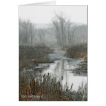 black river greeting card