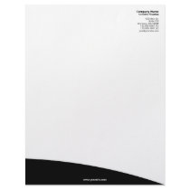 Black Rolling Hill Letterhead