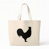 black rooster icon bag