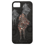Black Rose Zebra Shadows  iPhone Case iPhone 5 Cover