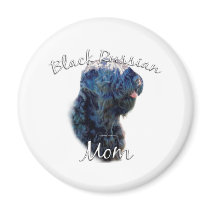 Black Russian Terrier Mom 2 Magnets