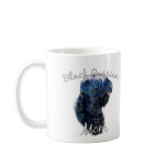 Black Russian Terrier Mom 2 Mugs