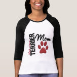 Black Russian Terrier Mom 2 Tee Shirt