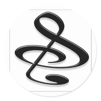 Black S Music Note by StlCityMusic See a style but it is not your initial 