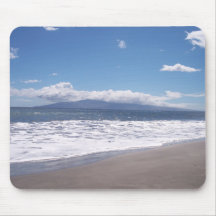 Black Sand Beach Mouse Mats