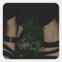 BLACK SANDALS STICKER