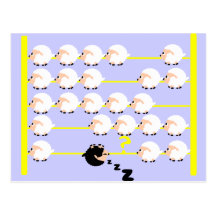 black sheep post card