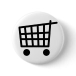 black shopping trolley