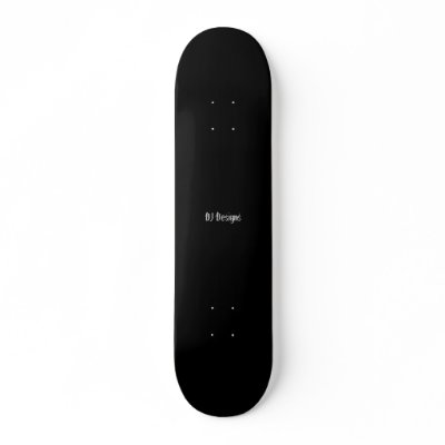 BLACK Skateboard by danieljm