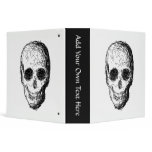 Black Skull. Vinyl Binders