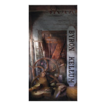 Black Smith - Byron Kellum Blacksmith Photo Card