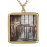 Black Smith - Draw plates and hammers Custom Necklace