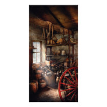 Black Smith - You thought your shop was messy Picture Card