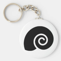 black snail keychain