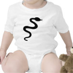 black snake icon baby creeper