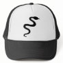 black snake icon trucker hats