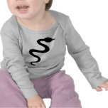 black snake icon tee shirt