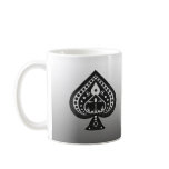 Black Spades: Poker Cards Suit: Coffee Mug: Jack