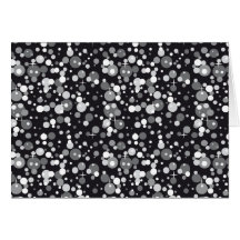 Black Sparkles Card