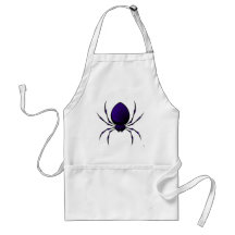 Black Spider Apron