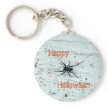 Black Spider Key Chain