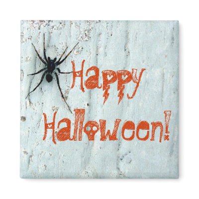 Black Spider Magnet by CreatureCreations