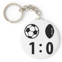black sport icon keychains