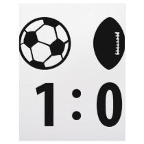 black sport icon personalized letterhead