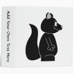 Black Squirrel. Vinyl Binder