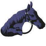 Black Stallion Horse Embroidered Shirt embroidered shirts