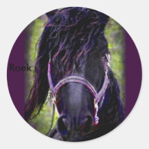 Black Stallion Stickers