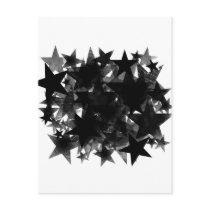 Black Star Frenzy Postcard