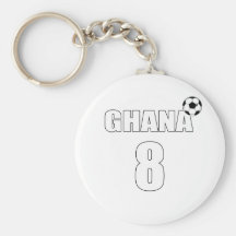 Black Stars Ghana 8 soccer lovers football gifts Key Chain