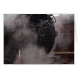 Black Steam Train Cards