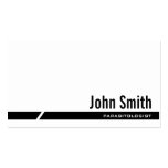 Black Stripe Parasitology Business Card