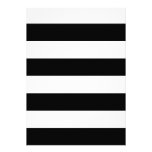 Black Stripes Custom Announcements