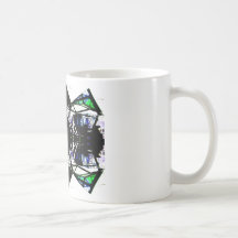 Black Structural Urban Art Form Cricketdiane Coffee Mugs