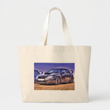 Black Subaru Impreza WRX STi Bags