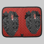 Black Swan Red Retro Rickshaw Folio planners