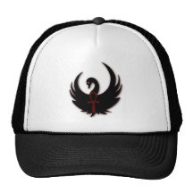 Black Swan with Ankh Hat