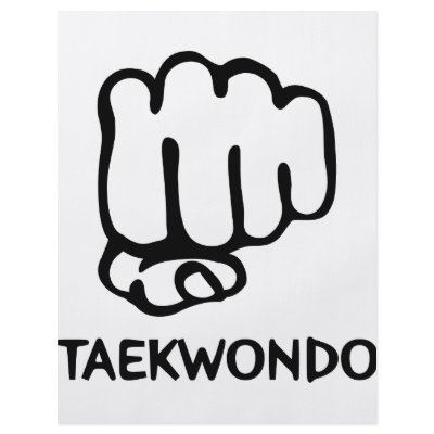 black taekwondo icon by TomaniacLines