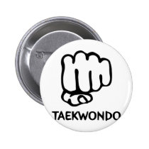 black taekwondo icon buttons